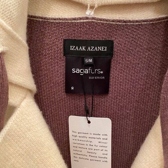 Izaak Azanei Fox Fur Cardigan - Picture 4 of 7